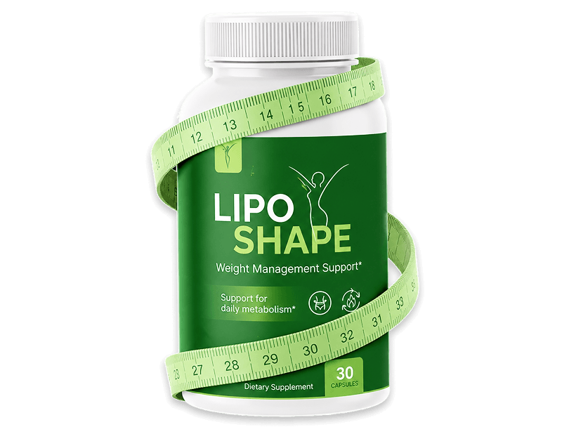 LIPOSHAPE – Weight Management Support supplement bottle